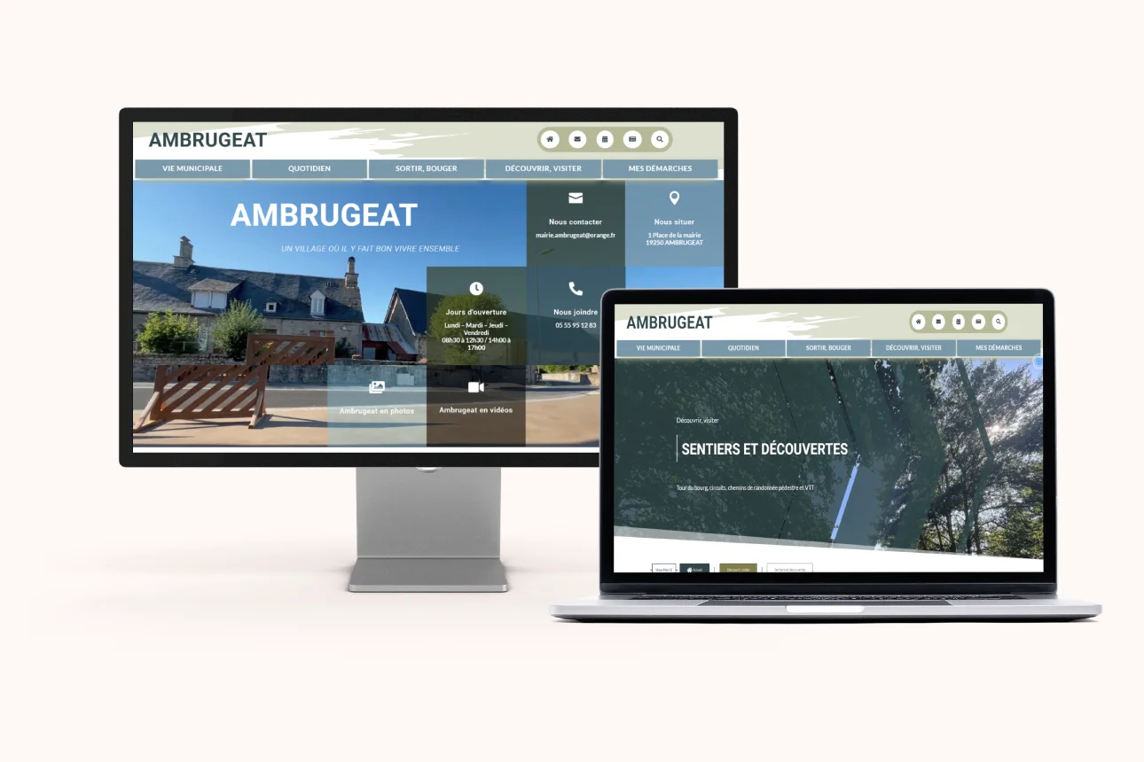 Site web - Ambrugeat